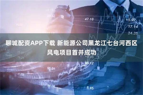 聊城配资APP下载 新能源公司黑龙江七台河西区风电项目首并成功